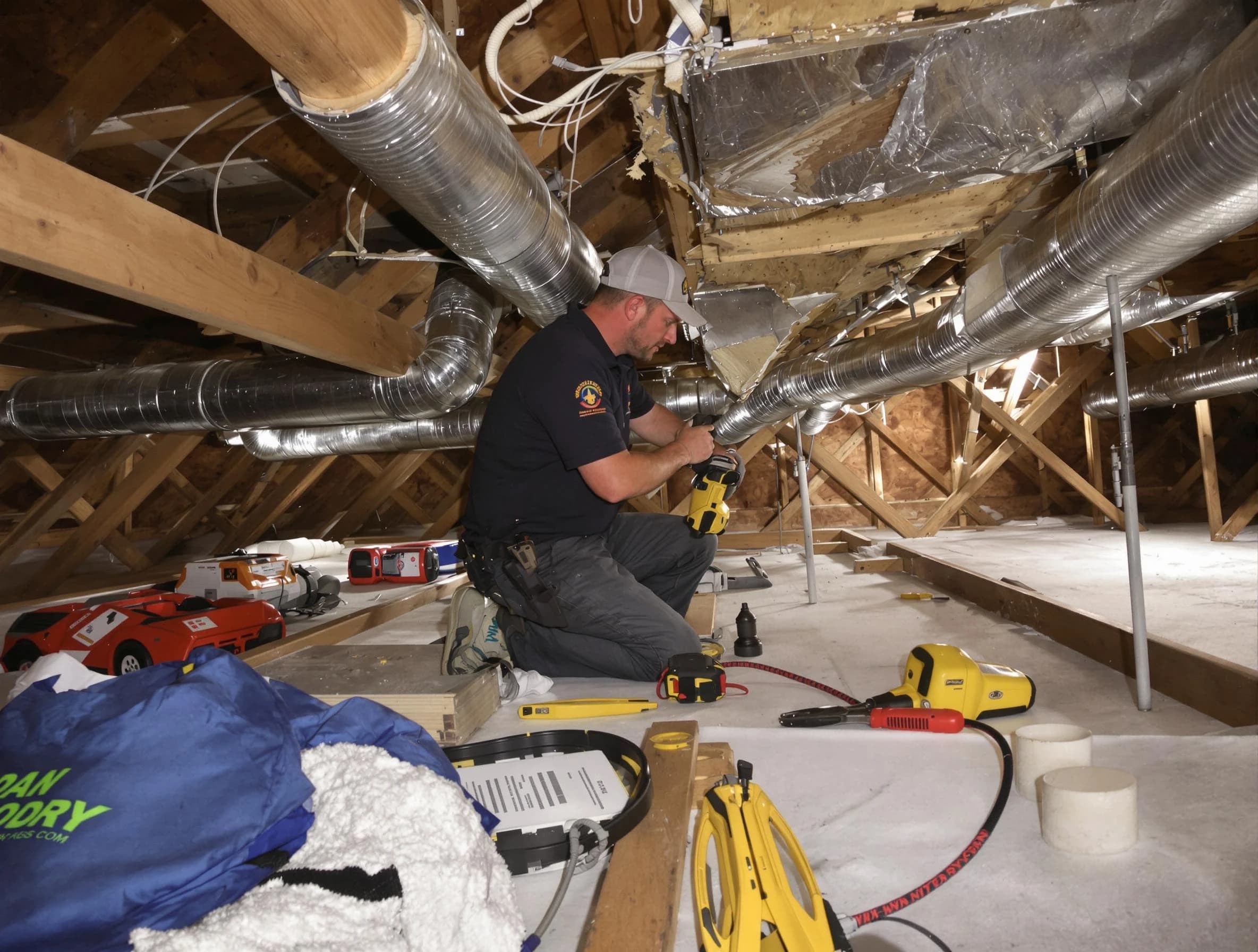Professional air duct repair by Pleasant Grove Air Duct Cleaning in Pleasant Grove
